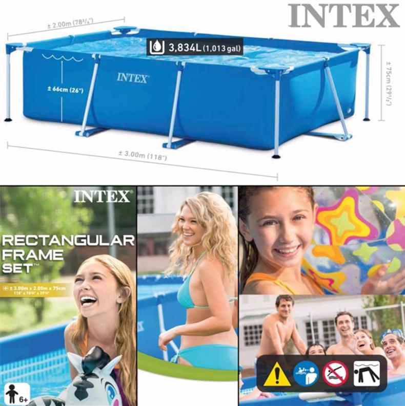 intex rectangular frame set 2.2 m