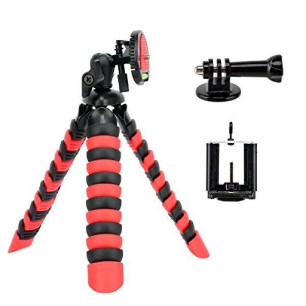 Tairoad 3 in 1 Flexible Mini Tripod for DSLR /Action Cam /Smartphone Bendable Tripod Selfie Monopod - intl