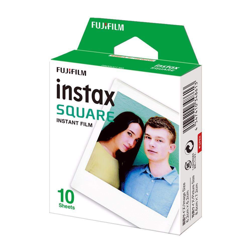 Fujifilm Instax Film Persegi 10 Lembar Kertas untuk Fuji SQ10 Foto Instan Camera-Intl