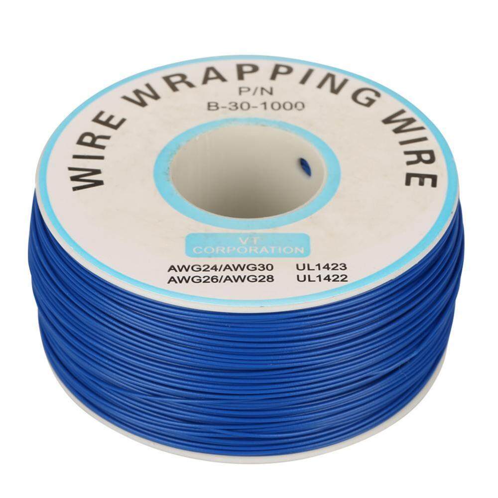Up to 60%off 1 Gulungan Kabel-Pembungkus Tunggal Untai Kawat Tembaga 30AWG Kabel 0.25 Mm Diameter Inti-Internasional