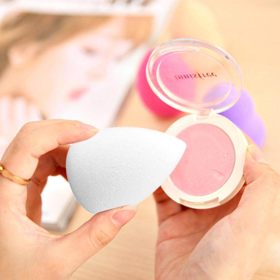 Bagus Beauty Wajah Riasan Air-Jatuh Spons Pencampur Foundation Halus Spons Pembersihan Kosmetik Kapas Bantalan, default Pengiriman Warna Acak-Internasional