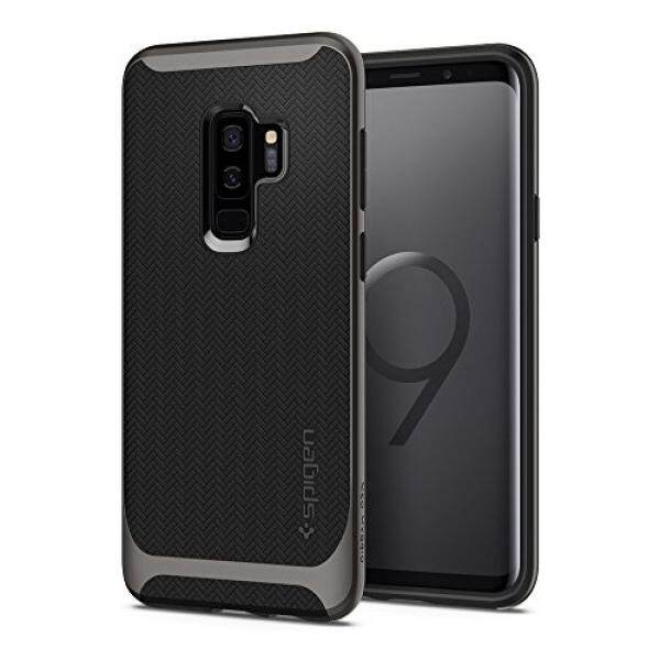 Spigen Neo Hibrida Galaksi S9 Plus Case dengan Fleksibel Pola Herringbone Perlindungan dan Reinforced Keras Bemper Bingkai untuk Samsung Galaksi s9 Plus (2018) -Logam-Internasional