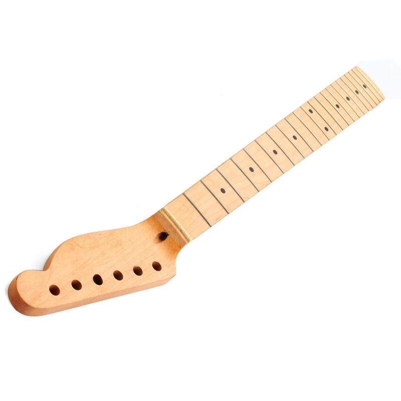 Electric Guitar Neck for TL Parts Replacement Maple Black Dot Inlay 22 Fret - intl