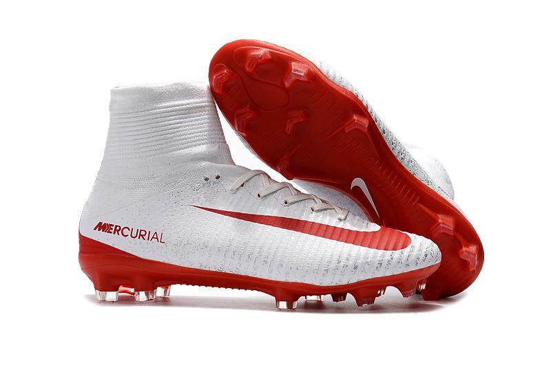 Baru Arrival Sepatu Sepak Bola Pria Superfly Sepak Bola Sepatu Tinggi Pergelangan Kaki Berlian FG Asli Anak-anak Luar Ruangan Latihan Bot Cleats Grosir- internasional