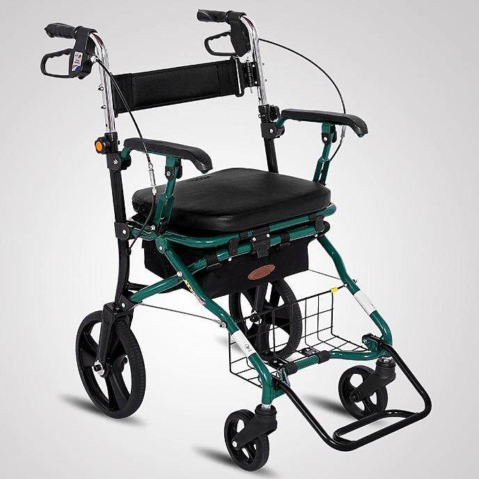 Folding Shopping Cart with Seat