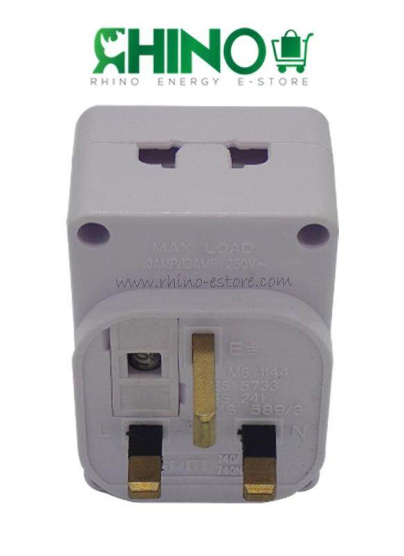 SUM 4 GANG 2 PIN TRAVEL ADAPTER