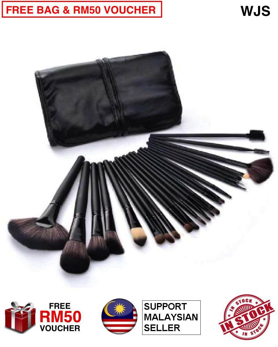 (HALAL BRUSH) WJS HALAL 24pcs 24 pcs High Quality Professional Cosmetic