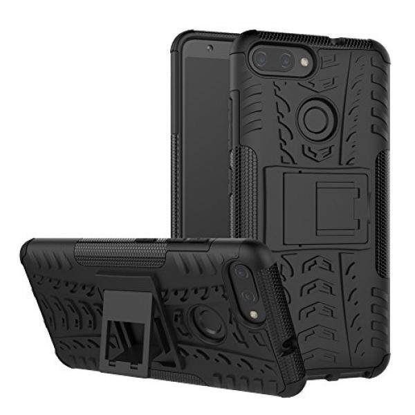 Zenfone Max Plus Case SunRemex Durable Armor with Full Body and Heavy Duty Protection and Kickstand Design for Asus Zenfone Max Plus ZB570TL(2018) (Black) - intl
