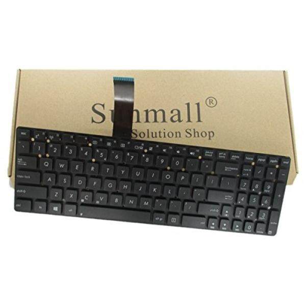 Sunmall Keyboard Penggantian untuk Asus K55 K55A K55N K55V K55DE K55DR K55VD K55VJ K55VM K55XI K55VS R500 R500V R500VD R500VS f751LK F751M K751L X751L X751LD Seri Hitam AS Layout (Garansi 6 Bulan) -Internasional