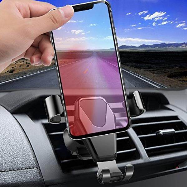 Car Mount, KOZOPO Smart No Touch Cell Phone Holder for Car Air Vent Phone Holder with Auto Lock and Auto Release for iPhone X/8/7/Plus/6s/6 Galaxy/S8/S7/S6/Note 5 Nexus 6, Up to 6.0