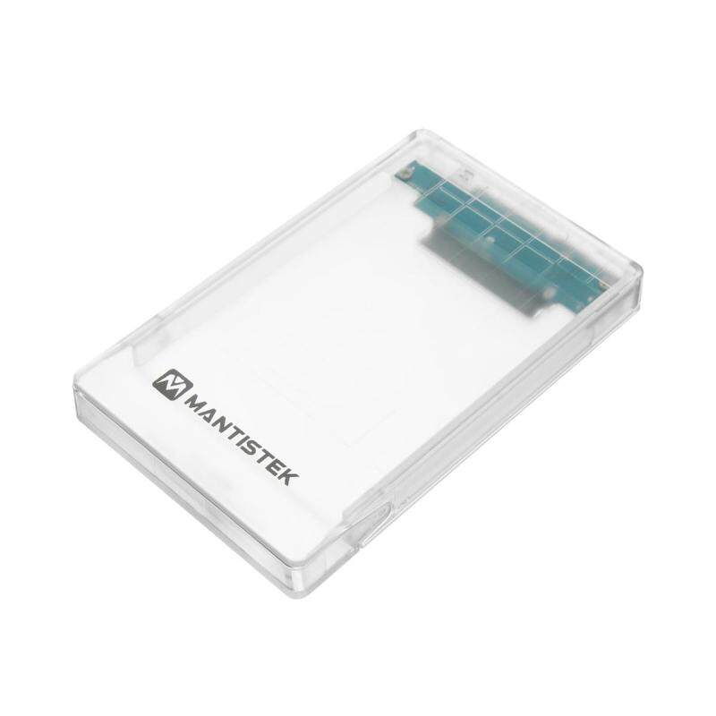 MANTISTEK Mbox2 2.5 Transparent USB 3.0 SATA External Hard Disk Enclosures for 2.5inch HDD SSD - intl