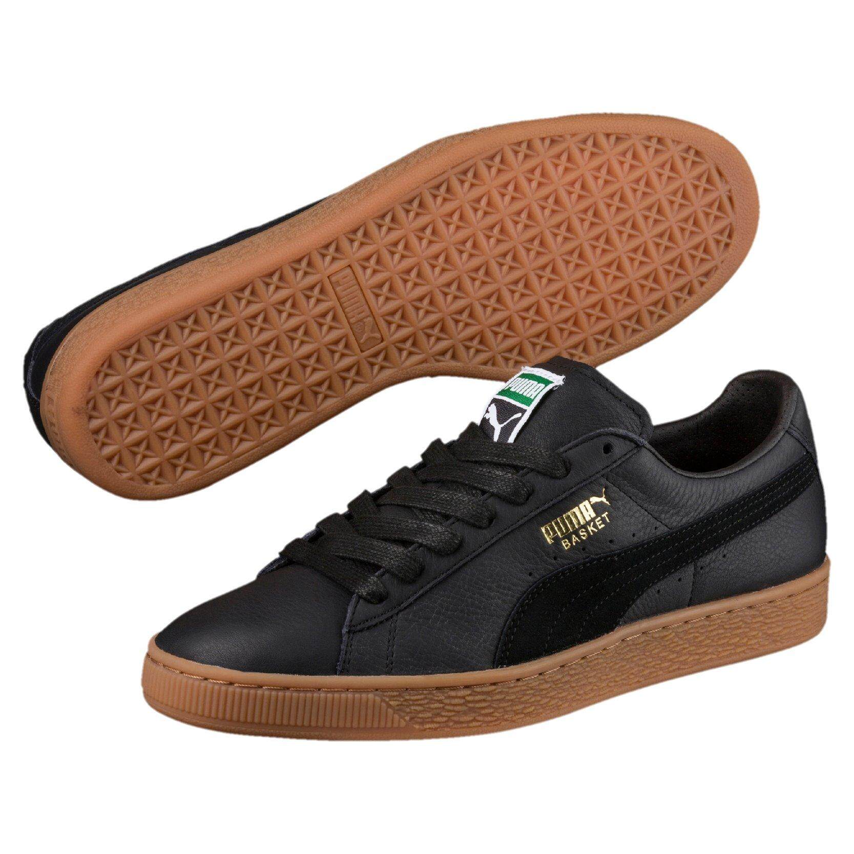 Puma Unisex Basket Classic Gum Deluxe Trainers UK:7