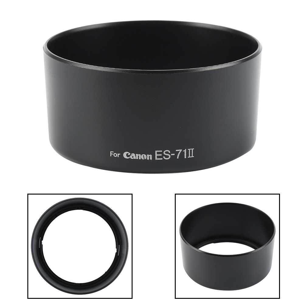 Yuero New ES-71II Solar Lens Hood For Canon EF 50mm f/1.4 USM Lens Prevent Glare Mirror Protect
