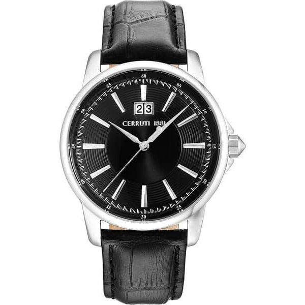 Cerruti 1881 CTCRA072SN02BK Black Strap Men Watch