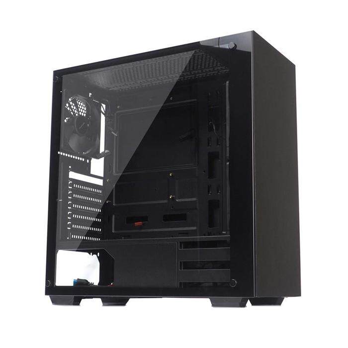 Tecware Nexus Mid Tower ATX Case Tempered Glass - Black Malaysia