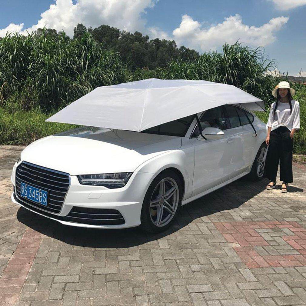 OSMAN Half Automatic Awning Tent Car Cover Outdoor Waterproof Portable Car Umbrella August 2018 - 4 OSMAN Half Automatic Awning Tent Car Cover Outdoor Waterproof Portable Car Umbrella - 4