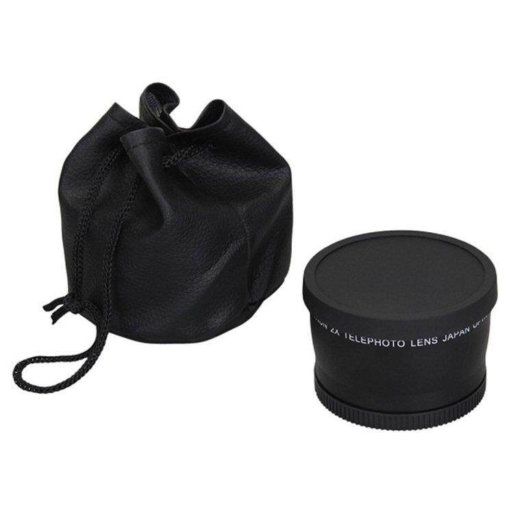 NO.1 2.0x 52mm 58mm Telephoto Lens used in Nikon D90 D80 D700 D3000 D3100 D3200 D5000 black