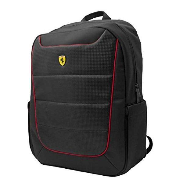 Ferrari Scuderia Backpack - Black - Red Piping -15 - intl