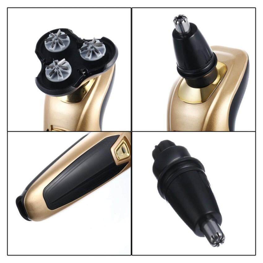 3 In 1 Men's 3D Electric Shaver Rechargeable Floating Razor Washable Electric Shaver Beard Trimmer Nose Ear Hair Trimmer &am - Intl September 2018 - 5 3 In 1 Men's 3D Electric Shaver Rechargeable Floating Razor Washable Electric Shaver Beard Trimmer Nose Ear Hair Trimmer &am - intl - 5
