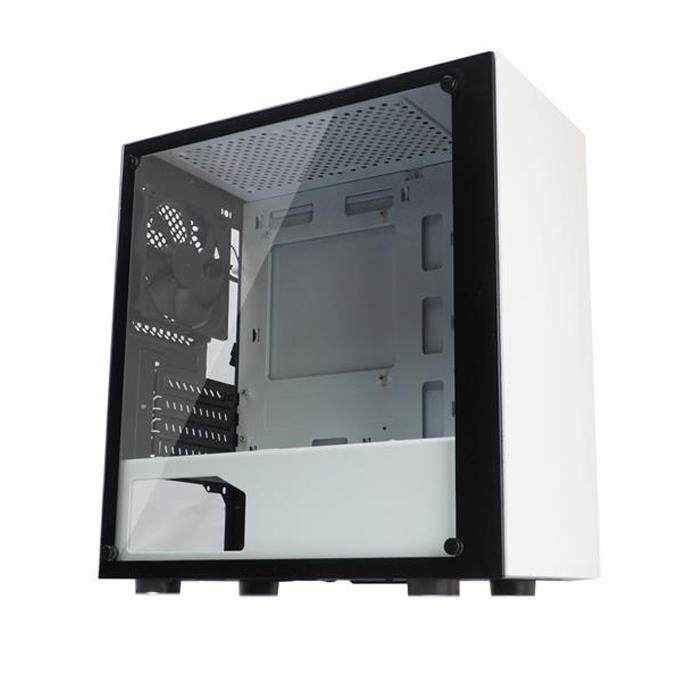 Tecware Nexus M mATX Case Tempered Glass - White Malaysia