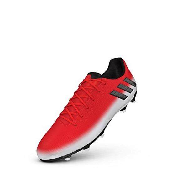 Adidas Pria Messi 16.3 FG Sepatu Sepak Bola, Merah/Hitam/Putih-Internasional
