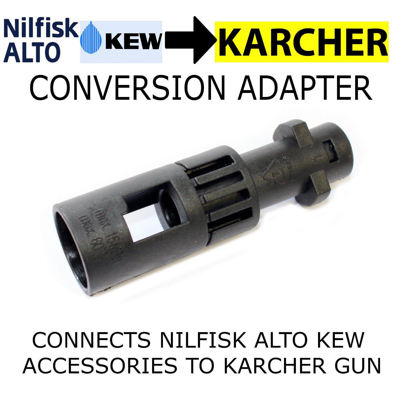 Alto Kew Nilfisk untuk Karcher K-series Adaptor Konversi Konektor Kopling-Internasional