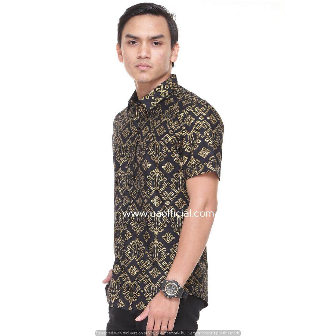 SHORT SLEEVE SHIRT UASSG01-011 (BLACK/ GOLD) August 2018 - 4 SHORT SLEEVE SHIRT UASSG01-011 (BLACK/ GOLD) - 4
