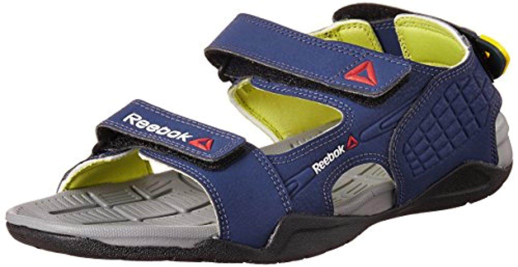 Reebok Men's Adventure Z Supreme Blue, Green, Grey and Black Athletic and Outdoor Sandals - 7 UK/India (40.5 EU)(8 US) - intl