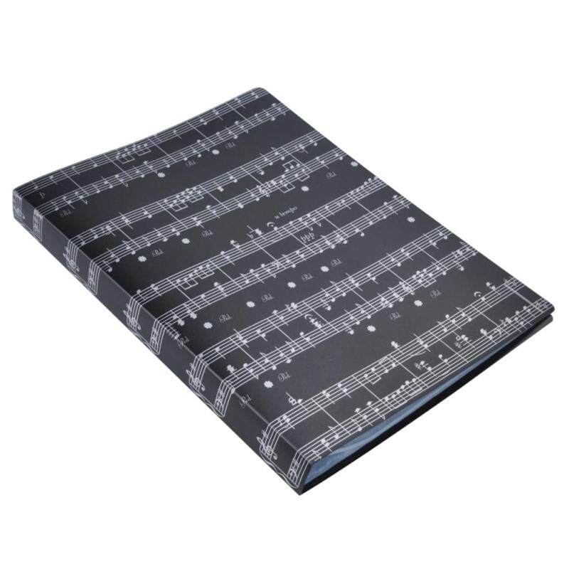 Miracle Shining Music Sheet Folder Documents Folder Paper File for Music Lovers #6 Black Malaysia