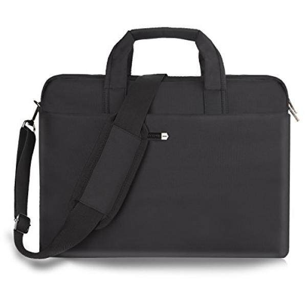 15.6 Inch Laptop Tas Laptop Kurir Tas Laptop Multi Fungsi Air-Resistant Nilon Bisnis Kantor Tas Komputer untuk Pria Wanita Sesuai Buku Catatan Ponsel Dell Lenovo Asus Toshiba Acer Apple-Internasional