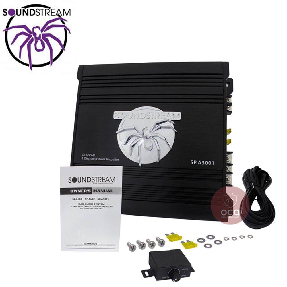 SOUNDSTREAM 500W Mono Block CLASSD 1 Channel Amplifier SP.A3001