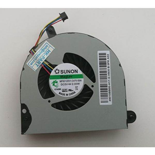 Almm HK-Bagian Penggantian Penggemar untuk HP EliteBook 8560 P 8560 W 8570 P HP ProBook 6570B 6560B 6565B seri Cooler Penggemar Pendingin CPU 4-Jarum 4-Kabel P/N 686311-001-Internasional