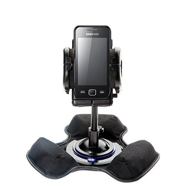Dua Gunung Dalam Satu: dasbor Universal Mount dan Fleksibel Kaca Depan Gunung untuk Samsung S5250 Menyediakan Pilihan untuk Mengamankan Perangkat ANDA-Intl