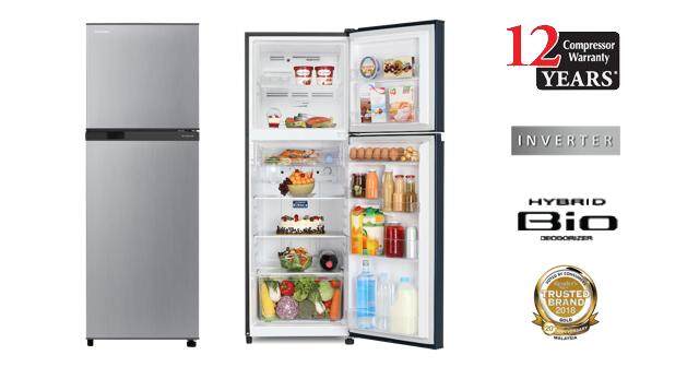 Harga Peti Ais Toshiba 228L Inverter 2 Door Refrigerator GR-A28MBZ 2020 Harga Peti Ais Toshiba 228L Inverter 2 Door Refrigerator GR-A28MBZ 2020