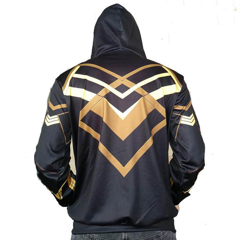 New Black Panther Jabari Leader M'Baku Cosplay Men's Women's Hoodies 3D Print Zipper Hooded Coat Jacket Sweatshirt Sportwear Tracksuits Zippers Tops August 2018 - 4 New Black Panther Jabari Leader M'Baku Cosplay Men's Women's Hoodies 3D Print Zipper Hooded Coat Jacket Sweatshirt Sportwear Tracksuits Zippers Tops - 4