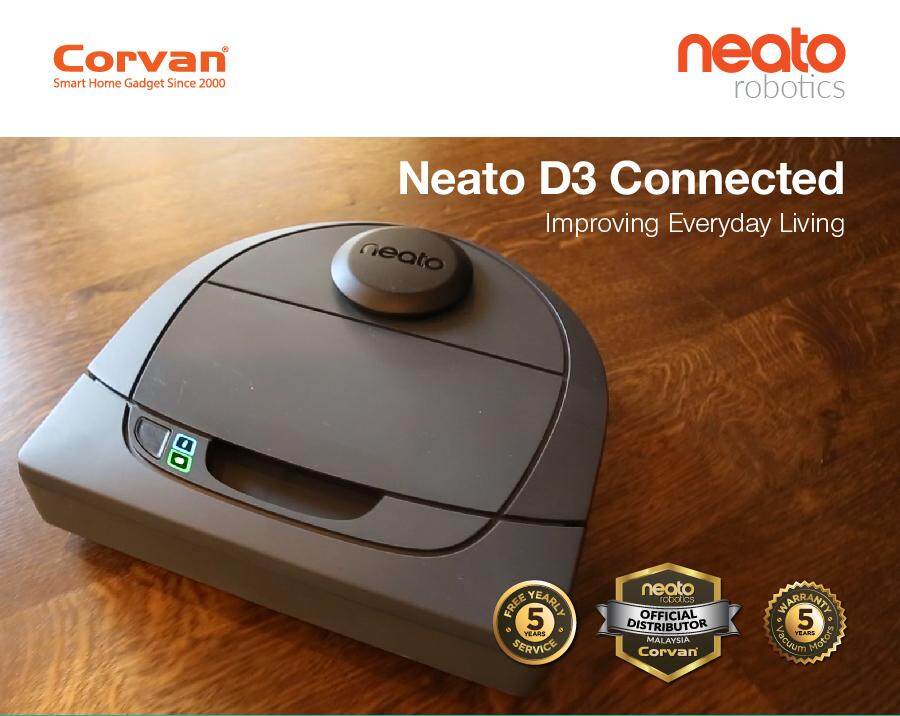 Neato D3 robotic vacuum cleaner