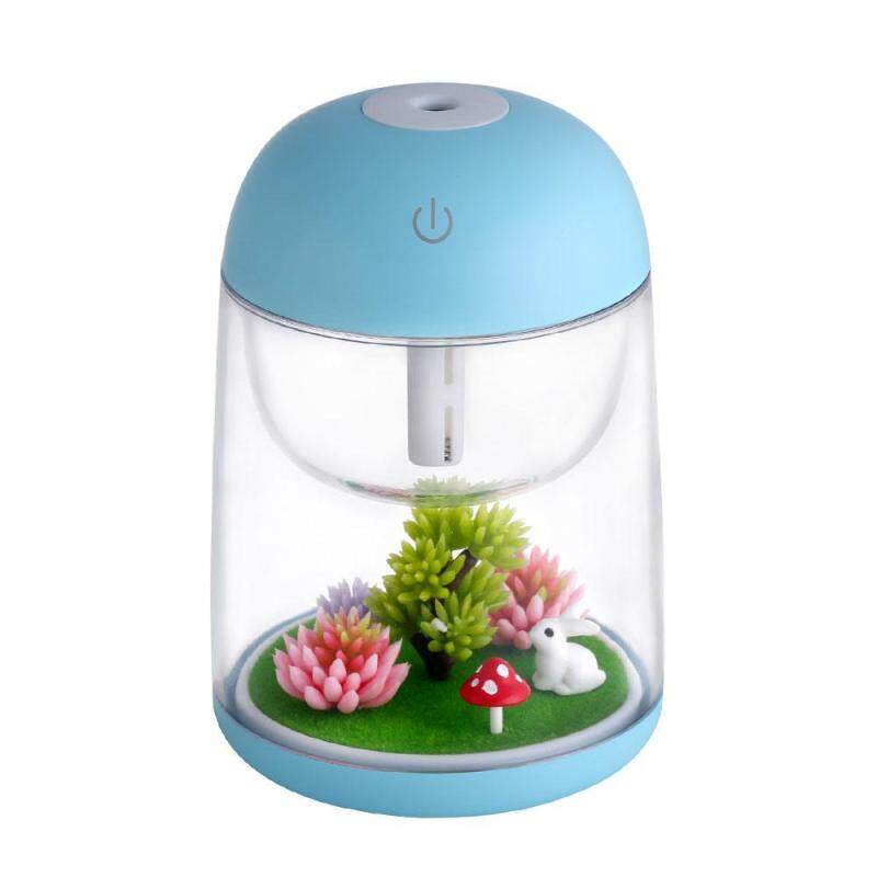 weizhe Micro Landscape Colorful Night Light Home Purification Humidifier Essential Oil USB Rechargable House Room Mini Air Humidifiers For Baby Bedroom - intl Singapore