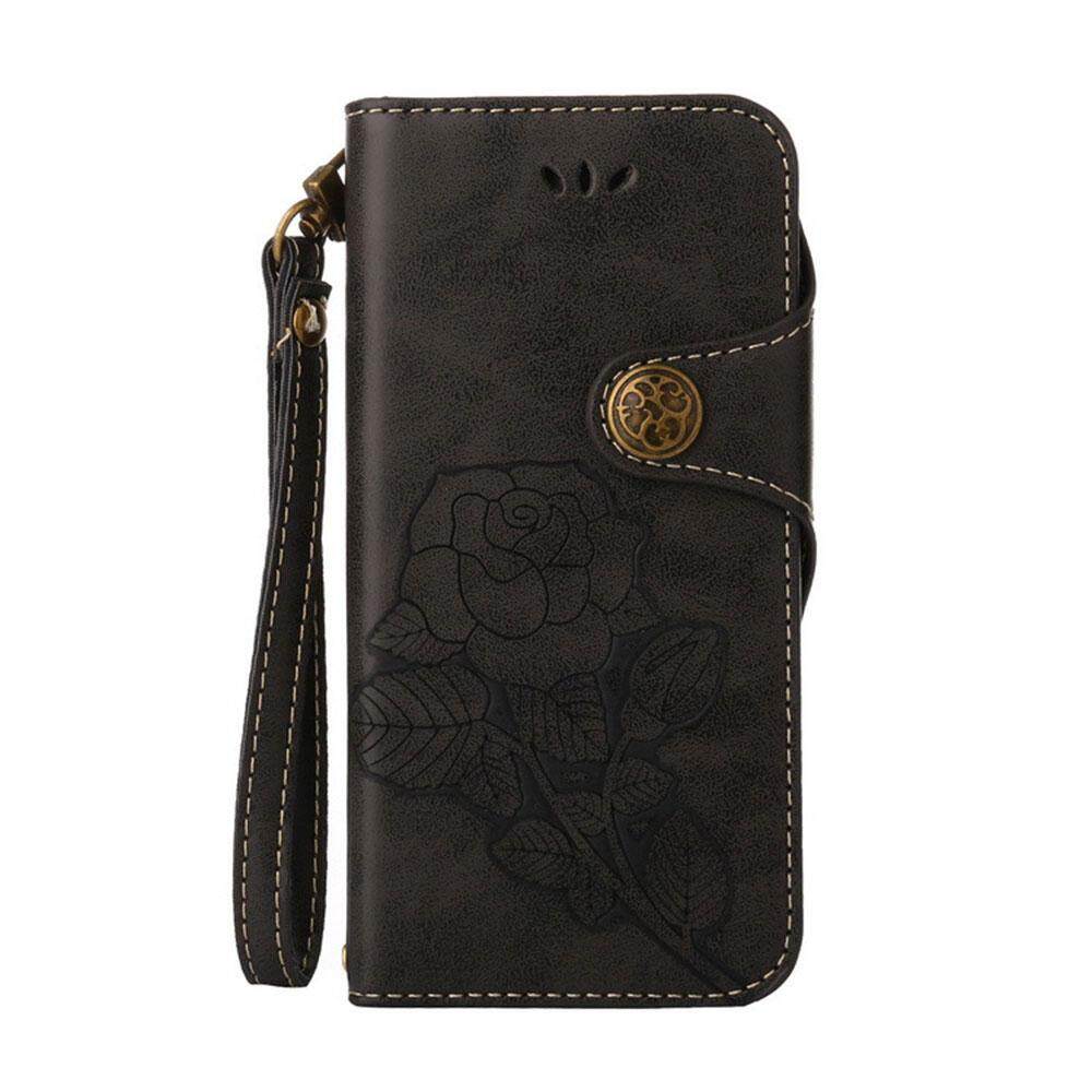 Grand Toko 2018 Gaya Baru Cangkang Kulit Kualitas Tinggi Dompet Lipat Anti Kotoran Anti-Jatuh untuk IPhone7 plus/8 Plus-Internasional