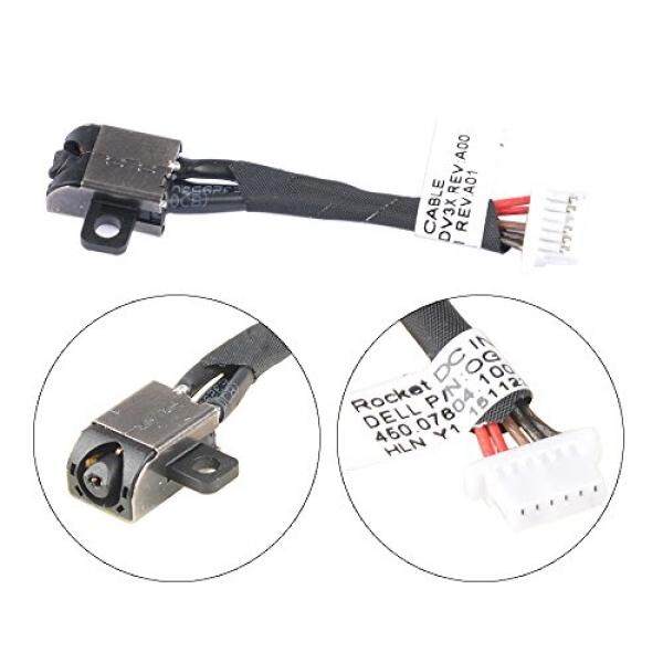 Penggantian Eathtek DC Daya Mendongkrak Memanfaatkan Kabel untuk Dell Inspiron 11 3162 P24T 3168 Seri, nomor Bagian Kompatibel GDV3X 450.07604.0001-Internasional
