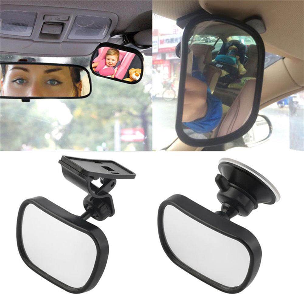 Goges Cermin Mobil Bayi Menghadap Ke Belakang-Lihat Bayi/Balita Di Kursi Belakang-Shatter-Proof Safety-Baru Sucktion cangkir Kaca Depan atau Klip Di Mobil Penutup Cahaya Matahari-Intl