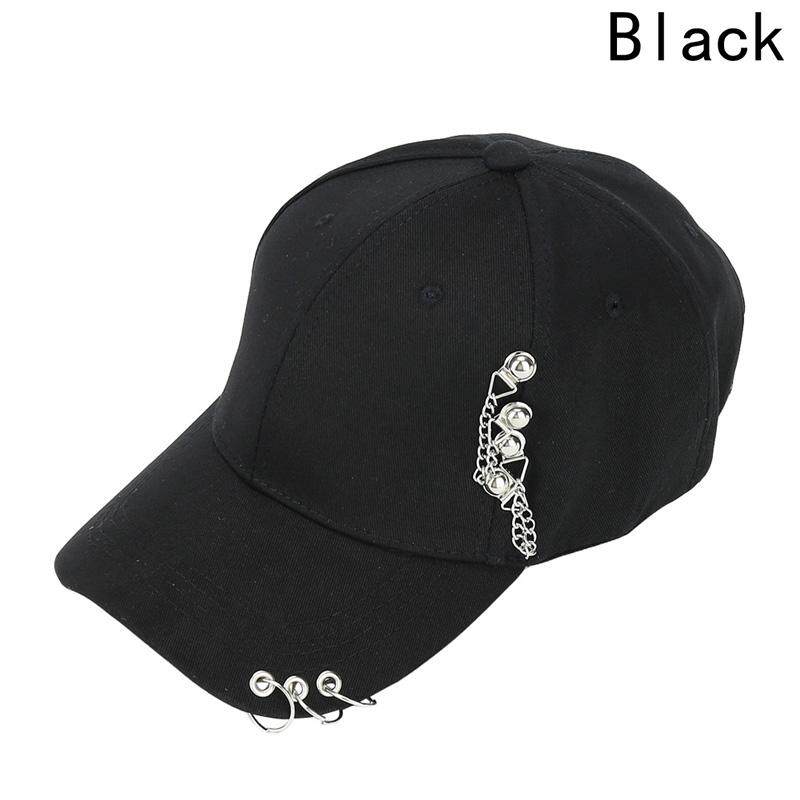 Kuhong Versi Korea Topi Bisbol Besi Cincin Hip Hop Kasual-Intl