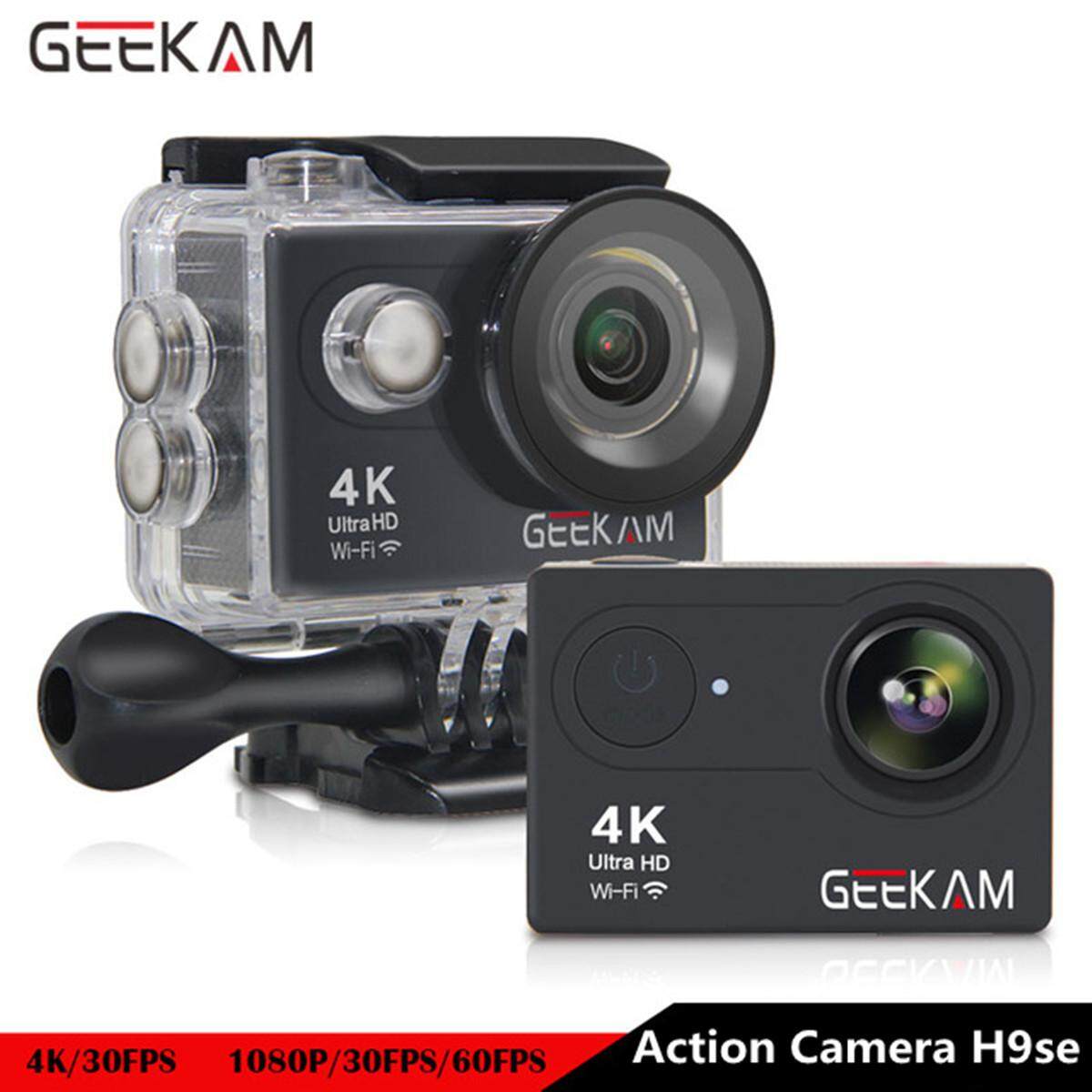 Geekam S9 4 K Olahraga Kamera Aksi 1080 P WiFi Anti-Air Luar Ruangan Mini HD DV Kamera Perekam-Internasional