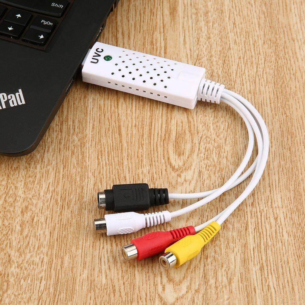 Getek USB2.0 Video TV Tuner DVD Audio Kartu Perekam Converer Adaptor untuk Win7/8-Internasional