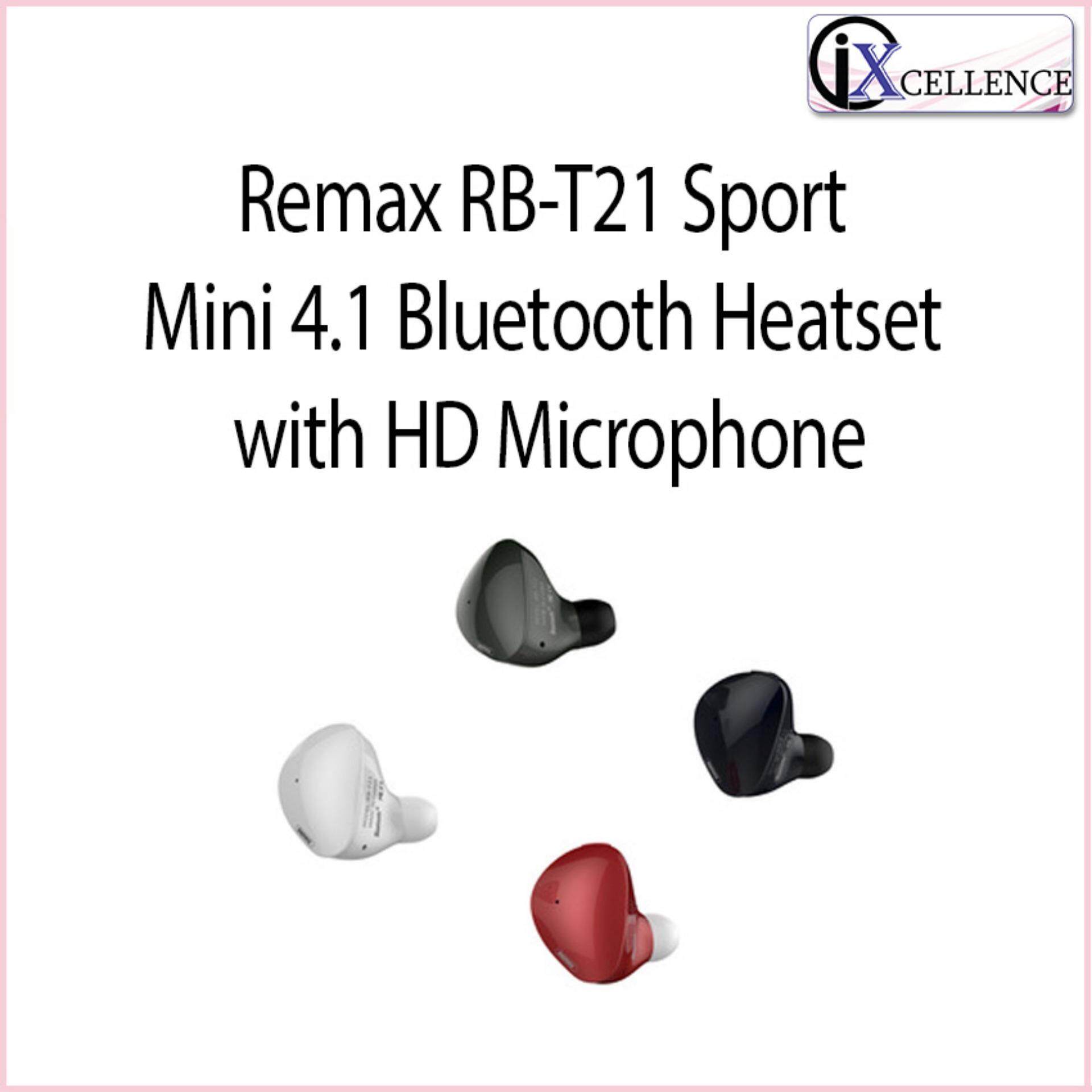[IX] Remax RB-T21 Sport Mini 4.1 Bluetooth Heatset with HD Microphone