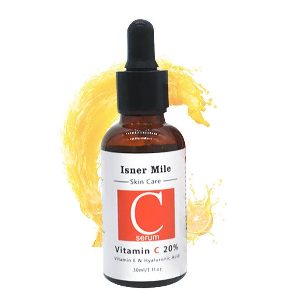 Ooplm Vitamin C Serum untuk Wajah, Wajah Topikal Serum dengan Hyaluronic Acid Vitamin E, 1 Floz. -Internasional