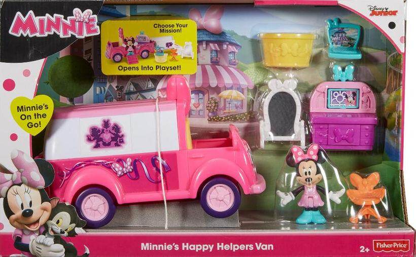 minnie mouse helper van