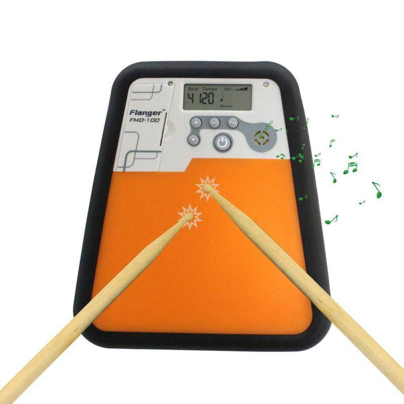 honful Electronic Drummer Training Practice Drum Pad Metronome Instrument - intl