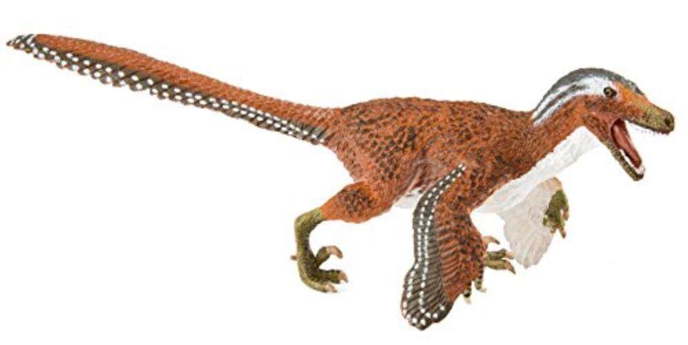Safari Ltd. feathered Velociraptor-Model Lukisan Mainan Lukis Handal Yang Realistis-Konstruksi Mutu dari Phthalate, pimpinan dan BPA Bebas Materials-untuk Usia 3 dan Ke Atas-Internasional