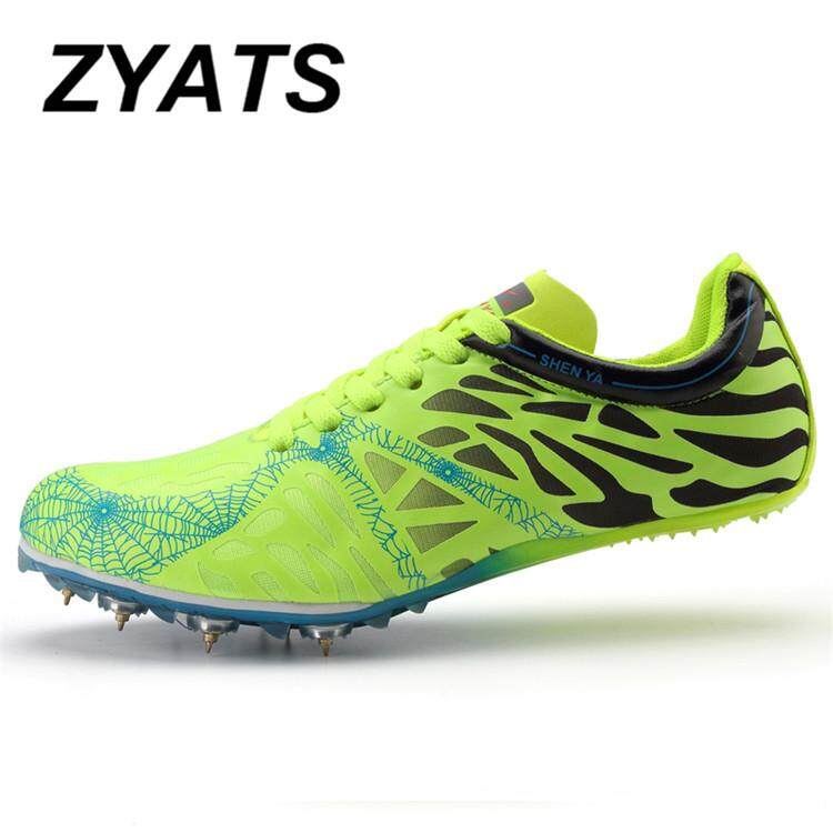 Zyats Musim Panas Baru Jalur Olahraga Menjalankan Sepatu Spike Spike Sepatu Pelatihan Atletik Ukuran 35-45