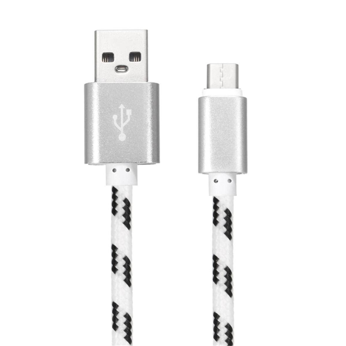 Baru Nilon Menenun Tipe Usb C Cepat Pengisian Kabel Tanggal untuk Samsung Xiaomi Huawei-Internasional